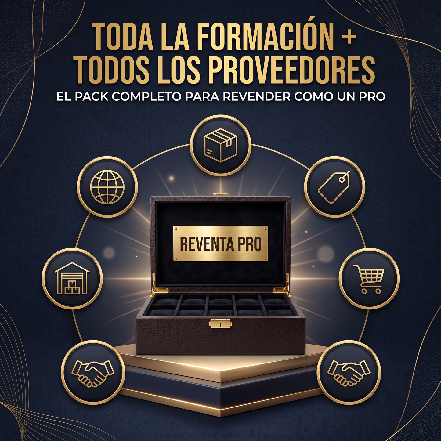 Pack: Curso reventa+Todos los proveedores