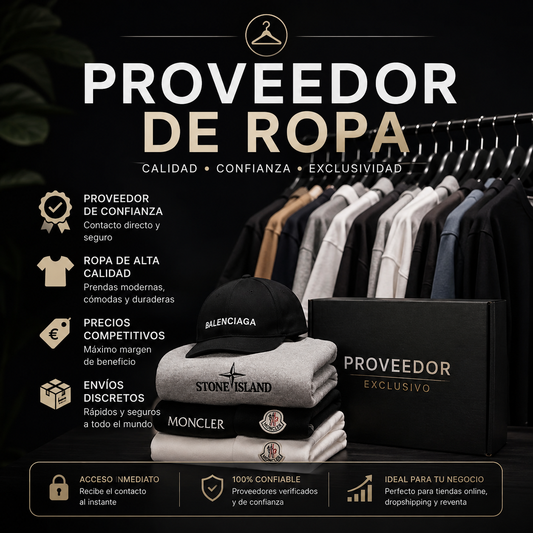 Proveedores ropa