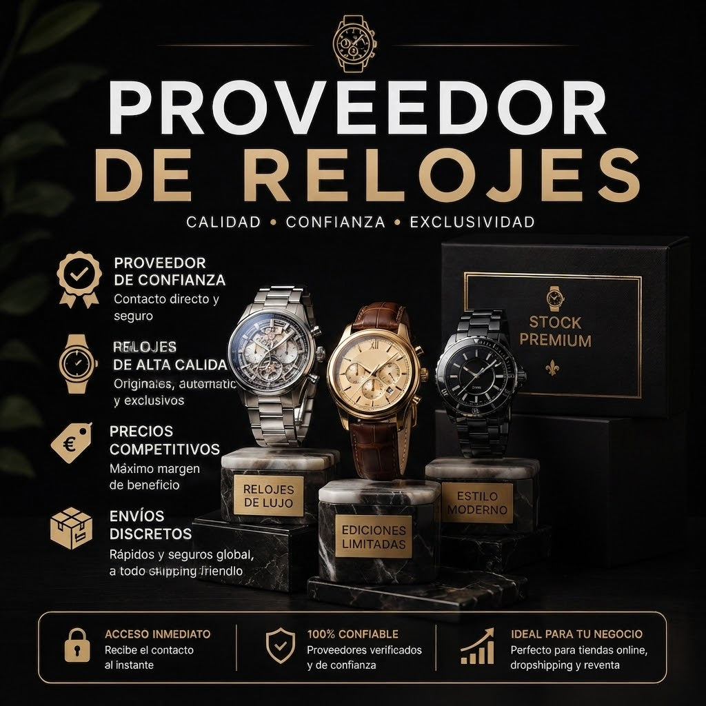 Proveedor relojes