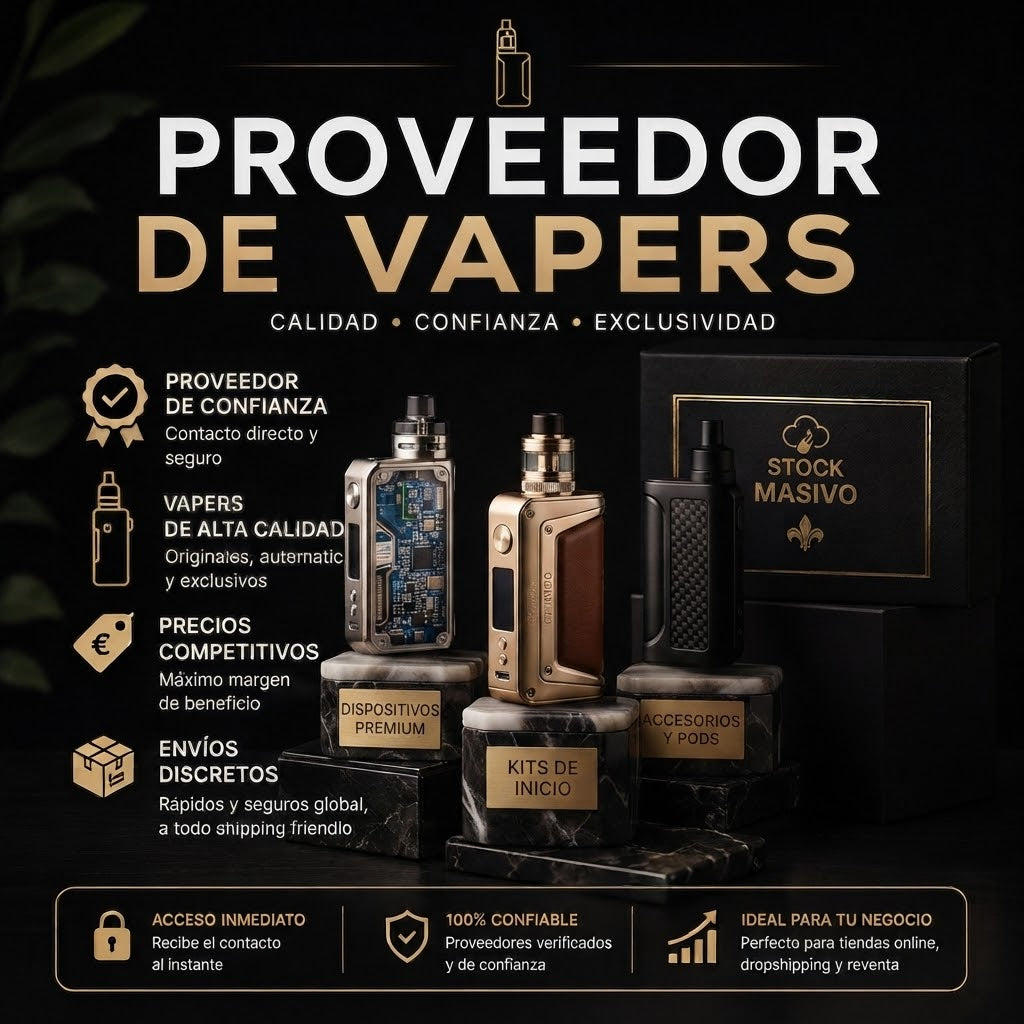 Proveedores puffs