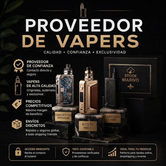 Proveedores puffs